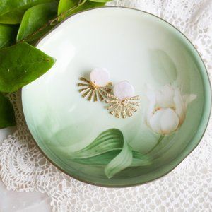 Antique RS Germany Hand Painted Trinket Dish c1920